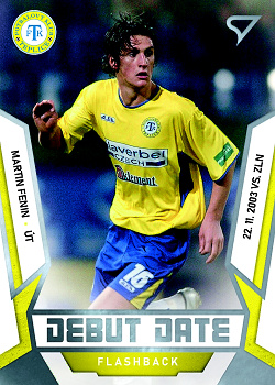 Martin Fenin Teplice SportZoo FORTUNA:LIGA 2022/23 2. serie Debut Date Flashback #DF-8